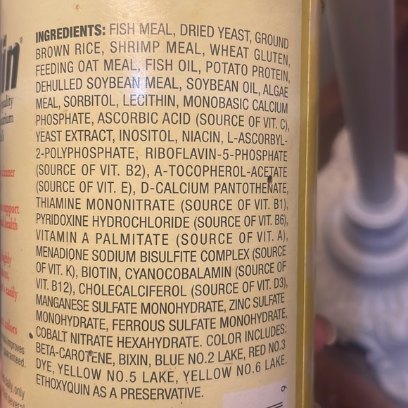 Fish tank aquarium bundle nets blood worms ink clear fizz tabs tetra bits flakes - Picture 8 of 16